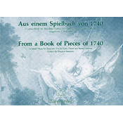 FROM BOOK OF PIECES OF 1740 19 SNALL PIECES FOR RECORDER