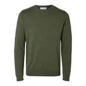SELECTED HOMME Pulover Berg  zelena