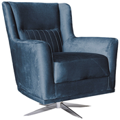 Livetastic FOTELJ, modra tekstil