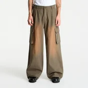 Hlače Daily Paper Washed Two Pocket Cargo Pants Army Green XS