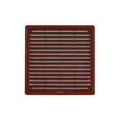 HACO Prezračevalna rešetka Ventilation grille - cover with mesh VM, 250 x 250 mm KH, brown 0304