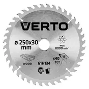 List za žago, sintrani karbid, 250 x 30 mm, 40 zob 61H134
