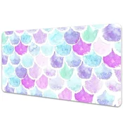 Decormat Podloga za mizo Colorful drops 120x60 cm