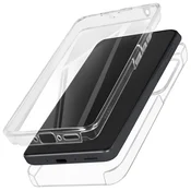 AVIZAR Ohišje za Samsung Galaxy A35 5G Zadnja toga sprednja mehka otipljiva, Prozorno, (5000016948)