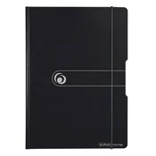 Herlitz clipboard mapa, A4, črna