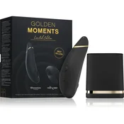 Womanizer Golden Moments Collection Womanizer Premium + We-Vibe Chorus set erotičnih pripomočkov 2 kos