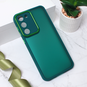 TERACELL Maska Shining Camera za Samsung S916B Galaxy S23 Plus tamnozelena