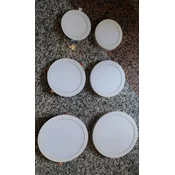 LAMBARIO LED panel, Nadgradni, 24W, Krug, Beli