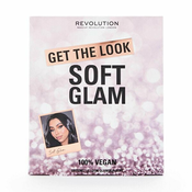 MAKEUP REVOLUTION Set za šminkanje, Get The Look Soft glam, 7 proizvoda