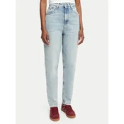 Tommy Jeans Jeans hlače DW0DW23089 Svetlo modra Mom Fit