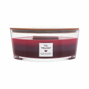Woodwick Trilogy Sun Ripened Berries mirisna svijeca s drvenim fitiljem (hearthwick) 453.6 g