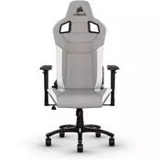 Corsair T3 Rush (CF-9010030-WW) gejmerska stolica belo-siva