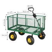 Springos Vrtni voziček 400 kg GA0011