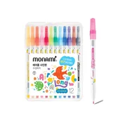 MONAMI Pisalo Monami Air Long Sign Pen, 1,5 mm, 12 barv