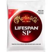 Martin MSP7100 SP Lifespan Phosphor Bronze Light žice za akusticnu gitaru