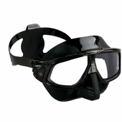 AQUALUNG Maska za prosto potapljanje Sphera X, Črna/Črna
