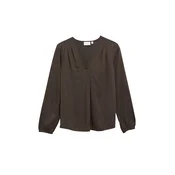 COMMA Bluza temno rjava