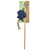 Igrača MC Natural Fun palica meduza s zvončkom in mačjim zvočilom modra 40cm