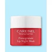 CARE:NEL Nočna maska za ustnice z granatnim jabolkom Pomegranate Lip Night Mask - 5 g