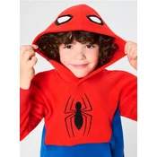 Sinsay - Dukserica s kapuljacom Spider-Man - crvena