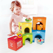 Hape Toys stolp prijateljstva, kocke