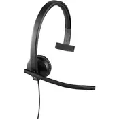 Logitech slušalke OEM, H570e, mono, USB