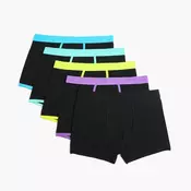 Cropp - Komplet od 5 pari basic bokserica - crno
