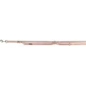 Trixie nastavljiv povodec za pse Premium XS 2 m/10 mm roza