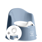 Potty Training Kit - Deep blue/White