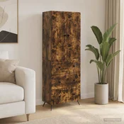 vidaXL vidaXL Set omar 2 pcs Dimljen hrast 66 x 34,5 x 90 cm Inženirski les, (5000246856)