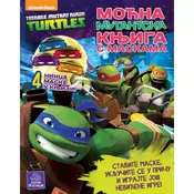 TMNT - Mocna mutantska knjiga s maskama - Nickelodeon