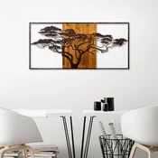 Wallity Zidna dekoracija Acacia Tree-328-A, 147cmx70cmx3cm, Hrast