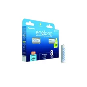 Panasonic Polnilne baterije AA Eneloop 2000 mAh, 8 kosov