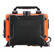 VEVOR Dieselski grelec zraka 8KW vse v enem prenosni 405x255x310 mm črn