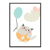 shumee SLIKOVNI PLAKAT V OKVIRJU A4 cm Cat PD220