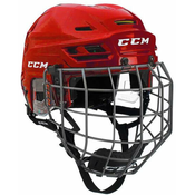 CCM Tacks 310 Helmet Combo Red L