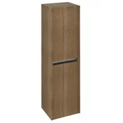 NIRONA skladiščna enota 35x140x30cm, 2x vrata, levo/desno, hrast Sherwood - Rjava - 35x140x30 cm - Sapho - NIRONA - 24 - MDF/laminat - 350 - 1400 - 300 - 14