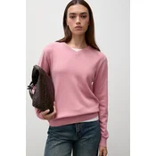 Answear.LAB pulover ženski merino volna
