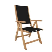Homestar Stol BALI črn
