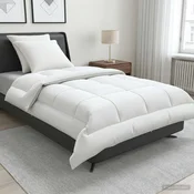 vidaXL Set odeje in blazine 3 pcs 135x220 cm Poletje 140 GSM Volna
