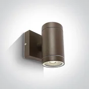 ZIDNA SVJETILJKA 6U10/35W/230V/IP54 SMEÐA