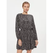 Pepe Jeans Vsakodnevna obleka Azalea PL953445 Črna Regular Fit