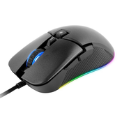 C-TECH Gaming Mouse Dawn (GM-24L), za običajne igre, 6400 DPI, RGB osvetlitev, USB
