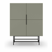 Zelena/siva omarica 100x128 cm Eldia – Marckeric