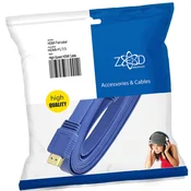 ZED electronic HDMI kabl, pljosnati, 3.0 met, ver. 2.0, 3D, Ethernet - HDMI-FLT/3