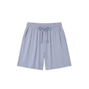 cfab Spodnji del pižame Pyjama Shorts nebeško modra
