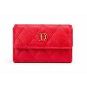 Denarnica LS Collection Diana- rdeča
