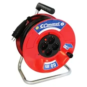 Produžni gumeni kabl sa motalicom 16A 3G2.5/40m Hobby Commel