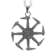 Obesek Viking Rune Titanium - SS8-1052P