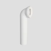 58 A00 01 0099: WC priključno koleno SANIT, 90° fi: 90, alpsko belo